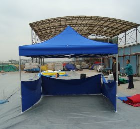 F1-35 業務用折りたたみ式ネイビー天蓋テント