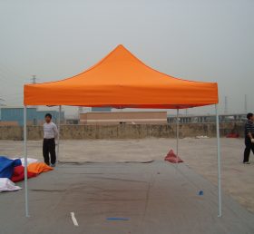 F1-34 業務用折りたたみ式オレンジ天蓋テント