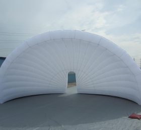 Tent1-446 巨大な白色屋外用空気入りテント