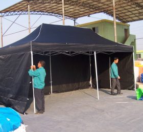 F1-40 業務用黒色折りたたみテント