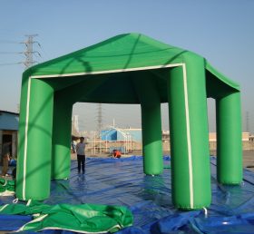 Tent1-245 緑色で耐久性のある空気入りテント