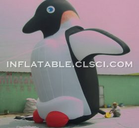 Cartoon1-733 ペンギンの膨らませるキャラクター