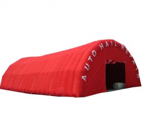 Tent1-419 赤い空気入りテント
