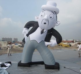 Cartoon2-065 巨大な屋外用空気入りキャラクター・キャラクター4Mの高さ