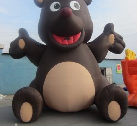 Cartoon2-087 巨大なクマのインフレータブルキャラクター