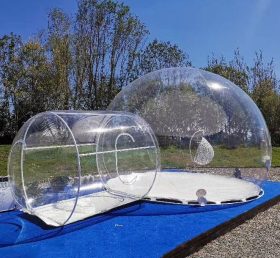 Tent1-5012 透明気泡トンネルテントアウトドアホテル