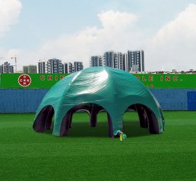 Tent1-4294 緑色の空気入りスパイダーテント