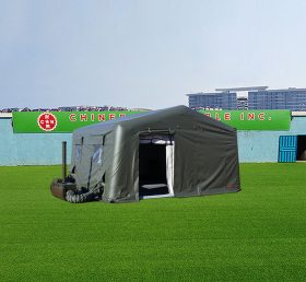 Tent1-4411 業務用黒軍用テント