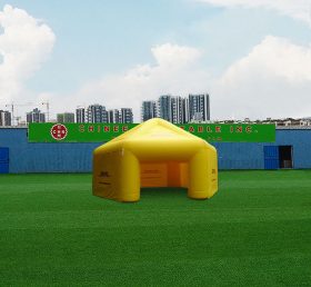 Tent1-4429 黄色の空気入りテント
