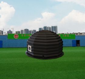 Tent1-4453 黒い空気入りドーム