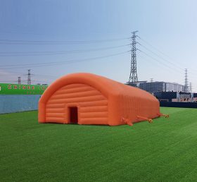 Tent1-4461 オレンジ色の巨大テント