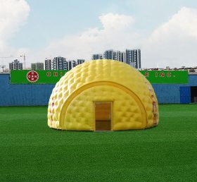 Tent1-4507 黄色の空気入りドーム