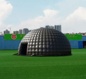Tent1-4509 黒い空気入りドーム