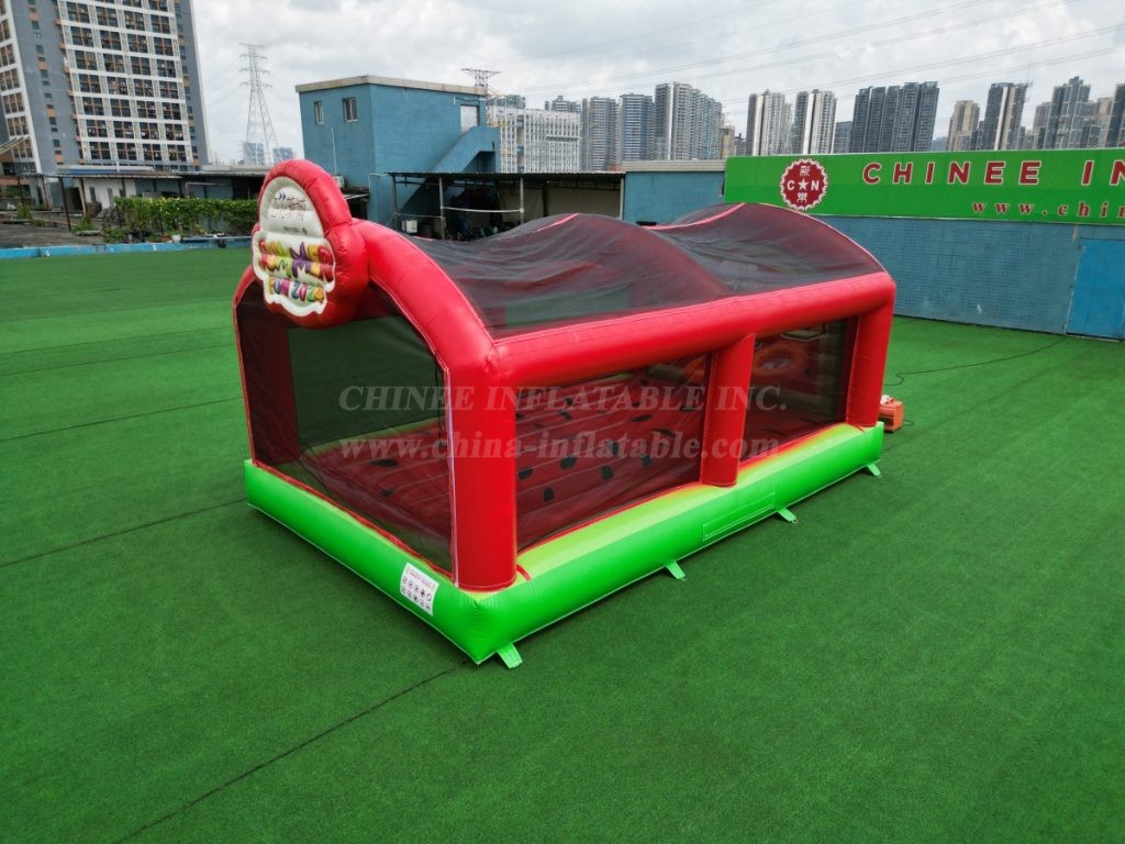 T11-3651 Inflatable Bounce House with Ball Shooting Game